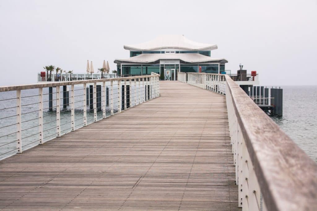 Die Seebrücke in Timmendorfer Strand